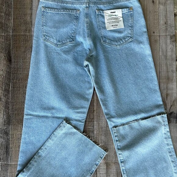 Mavi New Fit Button Fly High Rise Straight Leg Jeans Size 27 - Picture 2 of 6